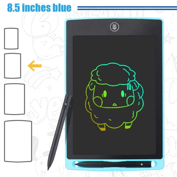 8.5 Multi- Color LCD Drawing Board Baby Early Educational Drawing & Writing Tablet