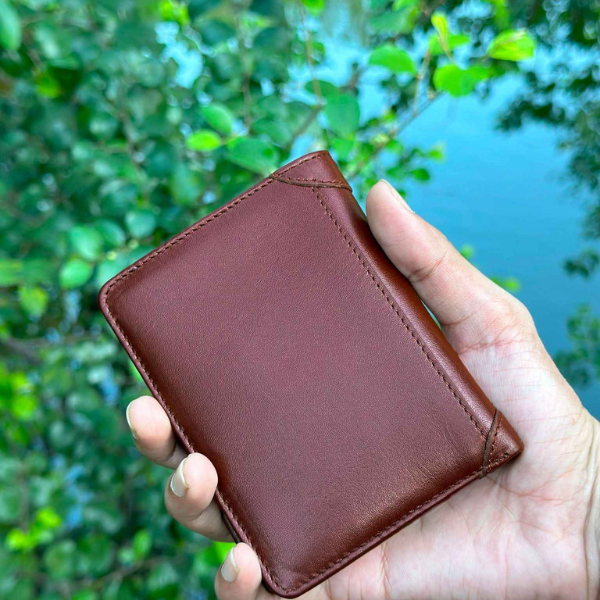 Antique Brown Leather Wallet