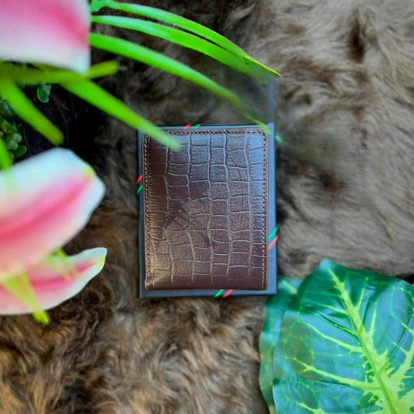 Classic Crocodile Leather Wallet