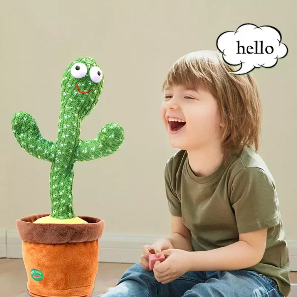 Baby Lovely Dancing Talking Cactus Toy